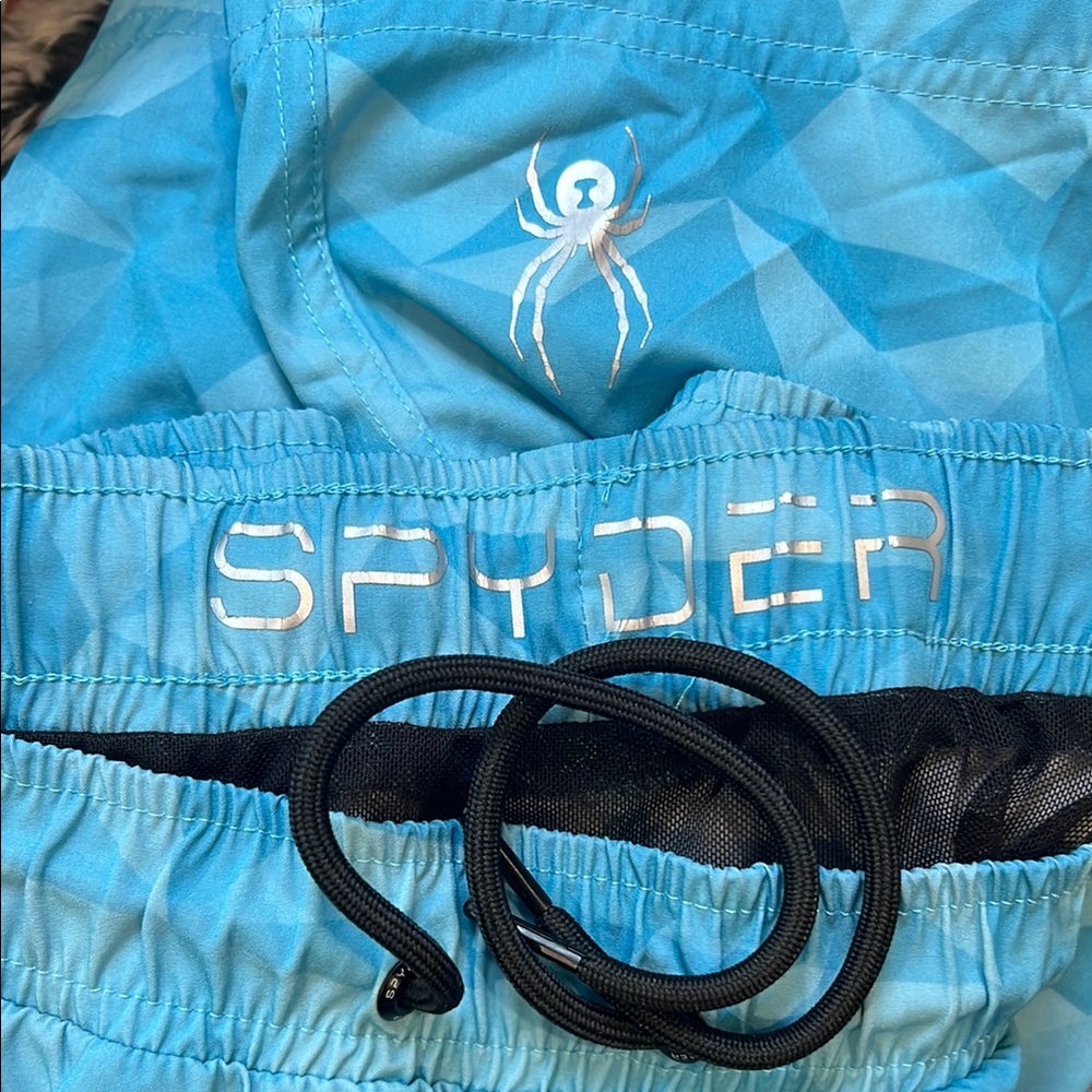 Spyder Men's Swim Trunks, Stretch, Quick-Dry, 7-inch Board Shorts, UPF 50+